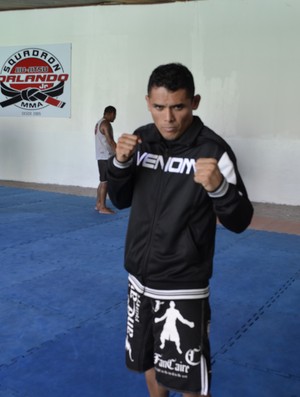 Simey Garrote, lutador de MMA, AP (Foto: Cassio Albuquerque/GE-AP)