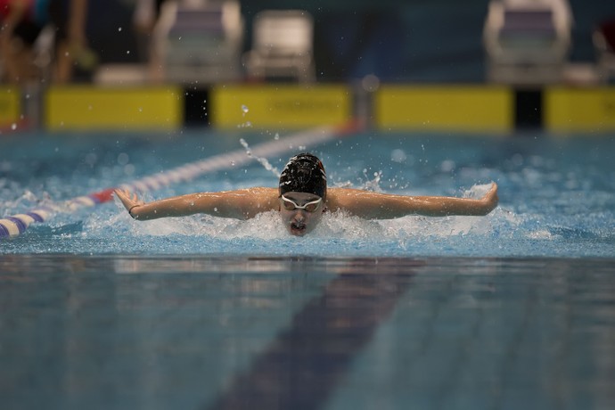 Yusra é especializada no nado borboleta (Foto: Mirko Seifert)