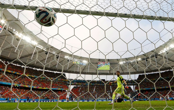 Van Persie Holanda gol Espanha (Foto: Agência Getty Images)