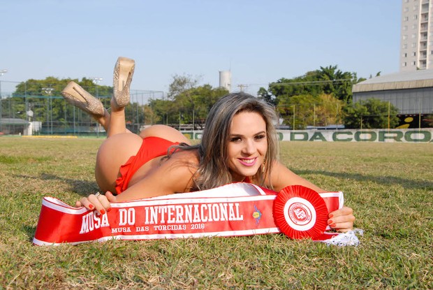 Fernanda Pankowski, Musa do Internacional (Foto: J. Domingos / M2 Divulgação)