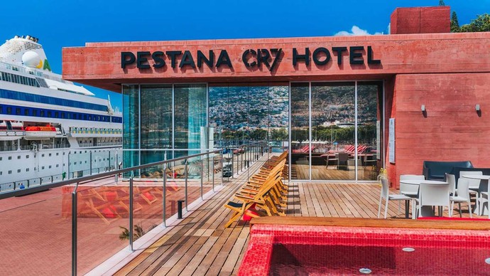 Cristiano Ronaldo inaugura o Pestana CR7 hotel, que fica na Ilha da Madeira, em Portugal (Foto: Divulgação) (Foto: Divulgação)
