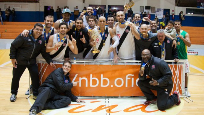 Vasco campeão Liga Ouro basquete (Foto: Allan Conti / LNB)
