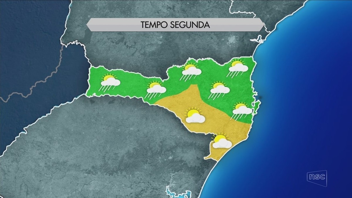 Segunda Feira Deve Ser De Muitas Nuvens E Presen A De Sol Em Sc Santa