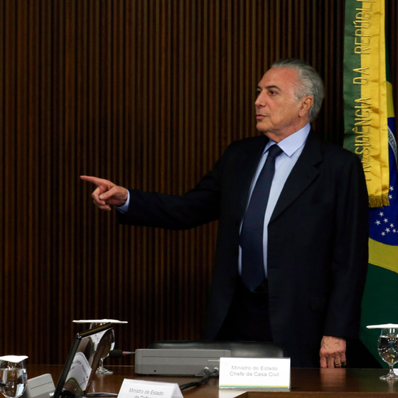 O presidente Michel Temer  (Foto:  Fabio Rodrigues Pozzebom/Agência Brasil)