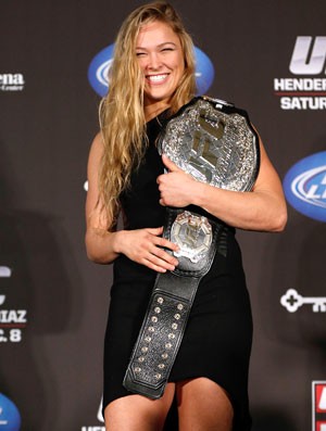 Ronda Rousey, Cinturão UFC (Foto: Getty Images)