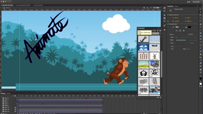 Adobe Animate CC é o novo Flash Professional (Foto: Reprodução/Adobe)