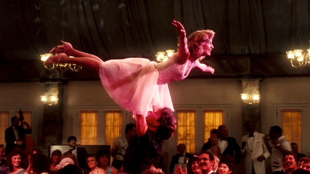 Jennifer Grey e Patrick Swayze em Dirty Dancing (Foto: Reprodução)
