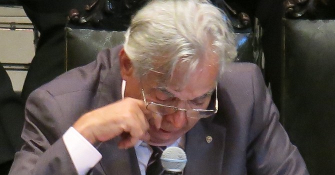 Eurico Miranda, posse Vasco (Foto: Edgard Maciel)