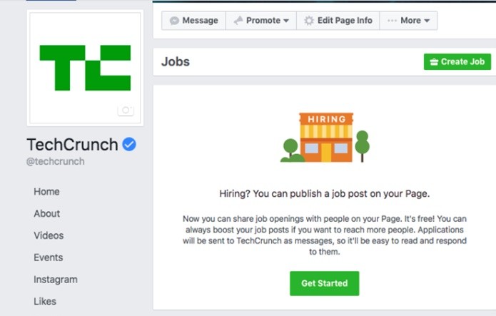 Facebook permite que recrutadores utilizem a rede social para divulgar vagas de emprego (Foto: Facebook permite que recrutadores utilizem a rede social para divulgar vagas de emprego) Facebook permite que recrutadores utilizem a rede social para divulgar vagas de emprego (Foto: Facebook permite que recrutadores utilizem a rede social para divulgar vagas de emprego)