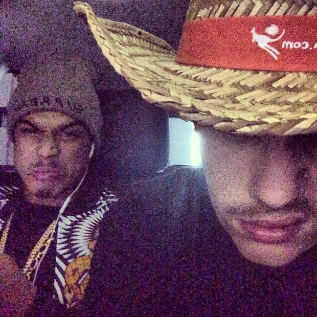 Justin Bieber e amigo (Foto: Reprodução/ Instagram)