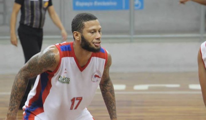 Rashaun Mclemore Inter/Fupes (Foto: Divulgação Basquete Santos)
