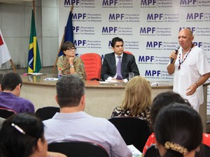 Audiência pública discutiu direito de comunidades quilombolas do Amazonas (Foto: Divulgação/MPF-AM)