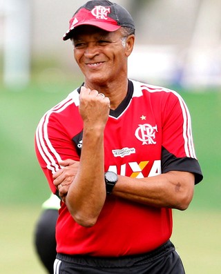 Jayme de Almeida treino Flamengo (Foto: Ivo Gonzalez / Agencia O Globo)