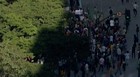 BH: milhares estão em frente à Prefeitura (Reprodução/TV Globo)