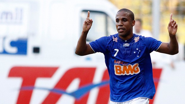 Borges gol Cruzeiro (Foto: Ramon Bitencourt / Vipcomm)