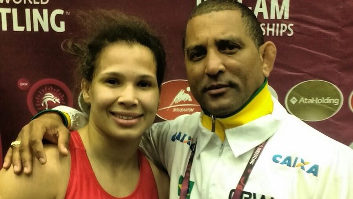 Laís Nunes ouro pan-americano de luta olímpica (Foto: Divulgação/CBW)