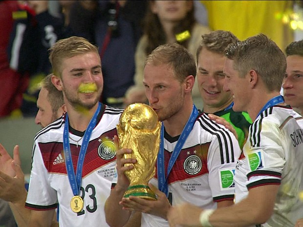 Alemanha vence a Argentina e é tetracampeã do mundo/GNews (Foto: Reprodução GloboNews)