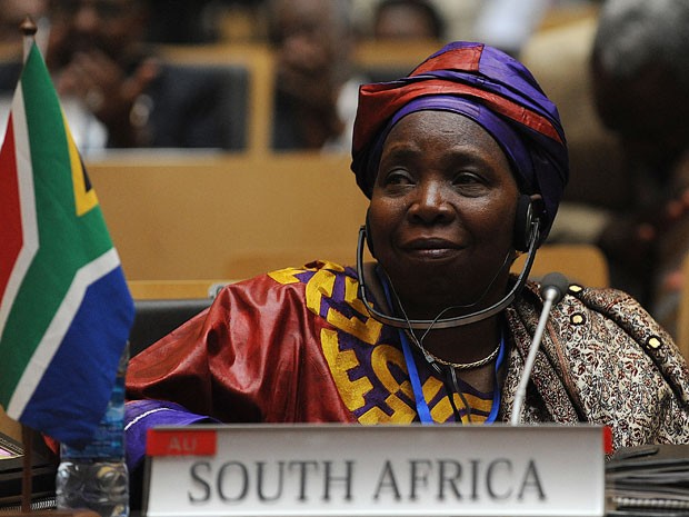 Nkosazana Dlamini Zuma, nova chefe da Comissão da União Africana (Foto: Simon Maina/AFP)