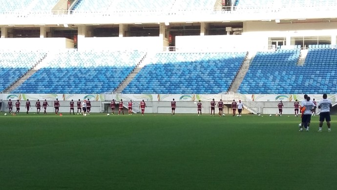 América-RN - treino - Arena das Dunas - Francisco Diá (Foto: Jocaff Souza/GloboEsporte.com) América-RN - treino - Arena das Dunas - Francisco Diá (Foto: Jocaff Souza/GloboEsporte.com)