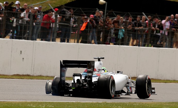 Felipe Massa Williams gp da Inglaterra (Foto: Agência AFP)