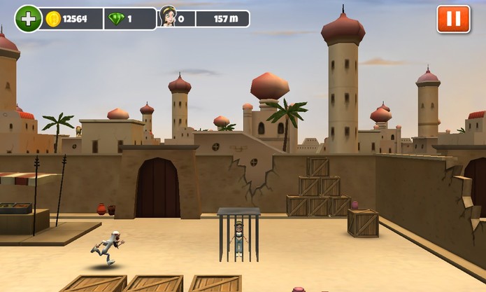 Mussoumano Game é um jogo onde você deve se arriscar para salvar suas latifas (Foto: Reprodução/Windows Phone Store)