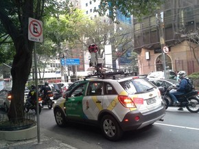Google Capta Novas Imagens E Carro Do Street View E Visto Em Sao Paulo Tecnologia E Games G1