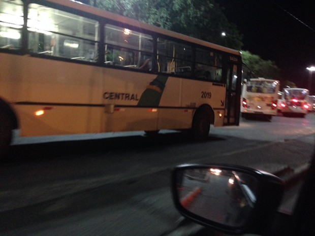 Frota de ônibus já está quase normalizada em Salvador. (Foto: Rafaela Ribeiro)