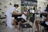 Jogadores do Timão são submetidos a exames de sangue no CT