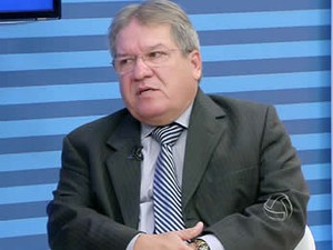 Prefeito de Várzea Grande, Wallace Guimarães (PMDB). (Foto: Reprodução/TVCA)
