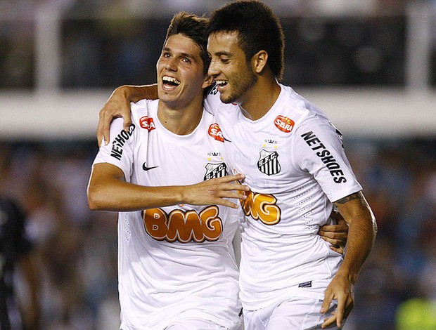 felipe anderson santos gol figueirense (Foto: Ricardo Saibun / Site Oficial do Santos)