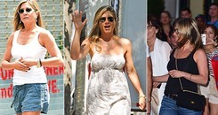Fotos mostram Jennifer Aniston usando sandália há 4 anos (Getty Images)