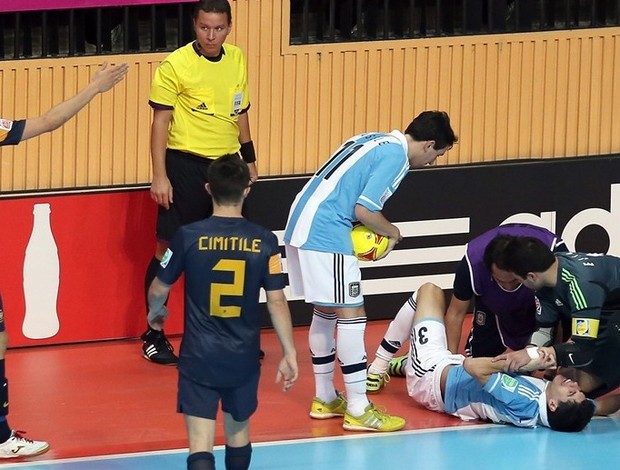Matias Lucuix Argentina futsal (Foto: Getty Images/Fifa)