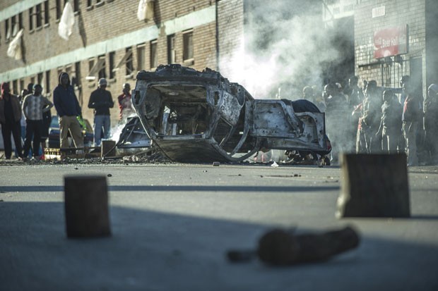 Ataques contra imigrantes se multiplicam em Johanesburgo (Foto: Reprodução)