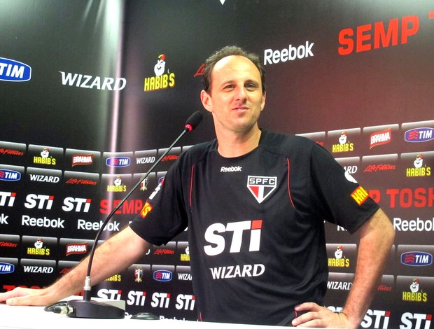 Coletiva Rogério Ceni, São Paulo (Foto: Marcelo Prado / Globoesporte.com)