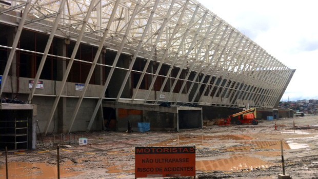 arena corinthians (Foto: Tiago Maranhão)
