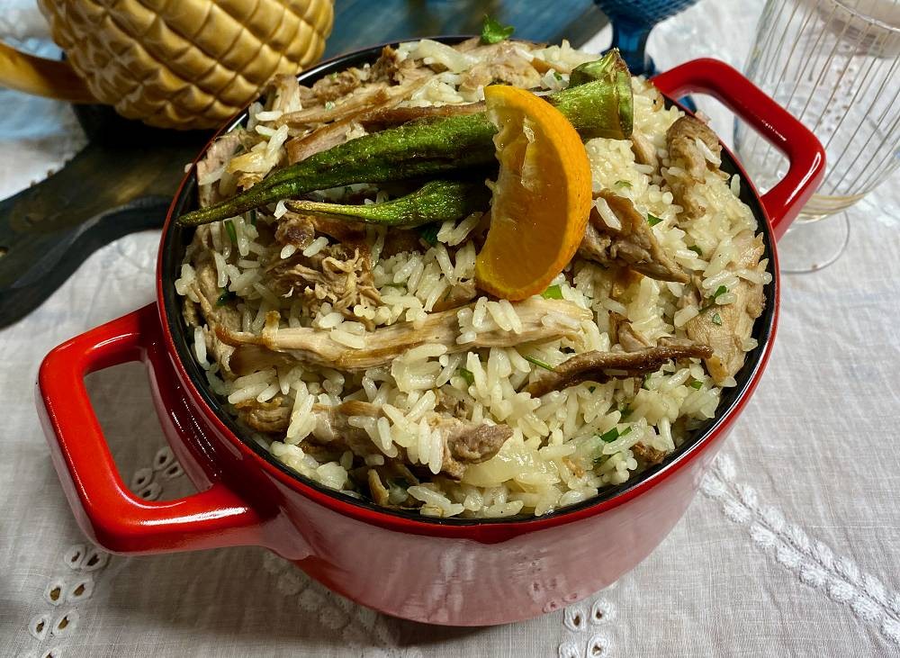 Arroz de pato, da avó da chef Tassia Magalhães (Foto: Divulgação) Arroz de pato, da avó da chef Tassia Magalhães (Foto: Divulgação)