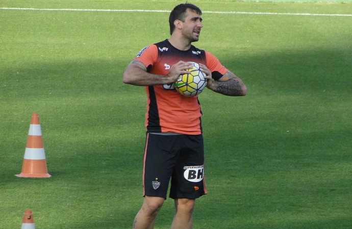 Lucas Pratto, atacante do Atlético-MG (Foto: Guilherme Frossard)