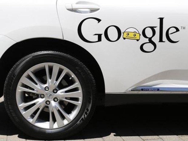 Google já demonstrou em sua sede na Califórnia (EUA) um veículo que dirige sozinho  (Foto: Stephen Lam/Reuters)