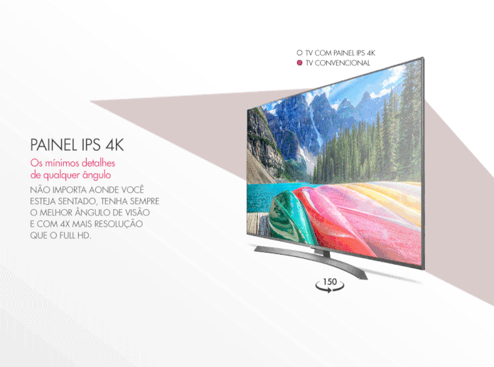 Painel IPS 4k (Foto: LG) Painel IPS 4k (Foto: LG)