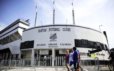 Santos x Palmeiras Vila Belmiro (Foto: Marcos Ribolli)