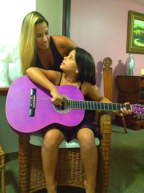 Taty Princesa com a filha Maria Vitória (Foto: Reprodução/Reprodução)