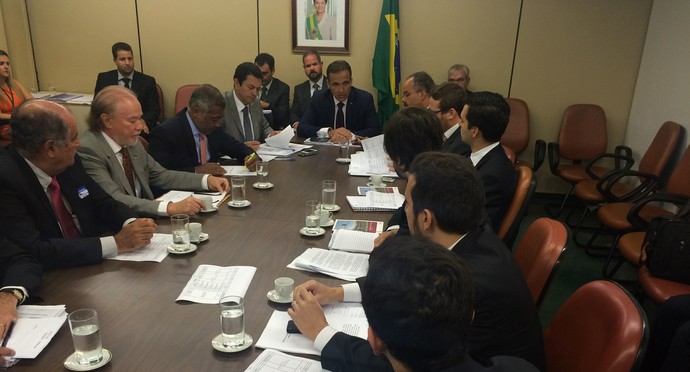 Reunião renegociação das dívidas dos clubes Câmara dos Deputados (Foto: Fabrício Marques)