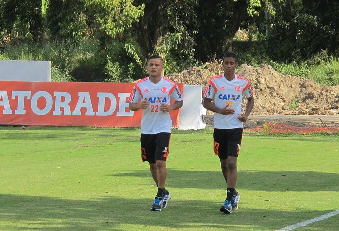 Everton e Gabriel Flamengo (Foto: Thales Soares) Everton e Gabriel Flamengo (Foto: Thales Soares)