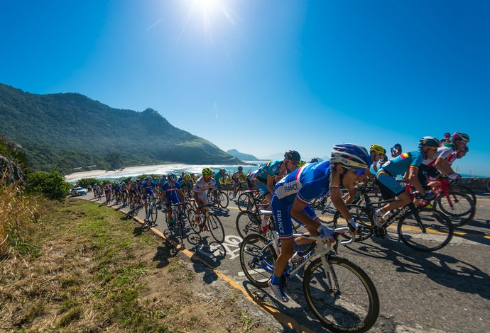 Evento-teste ciclismo de estrada Olimpíadas Rio 2016 (Foto: Alex Ferro/ Rio 2016)