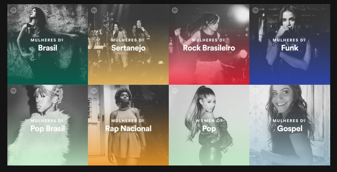 Playlists destacam artistas femininas em diferentes gêneros musicais (Foto: Reprodução/Barbara Mannara)