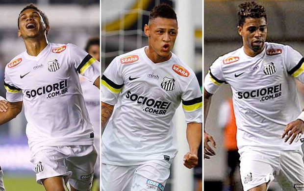 montagem Leandrinho, Neilton e Giva Santos 2 (Foto: Editoria de Arte)