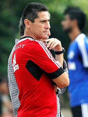 Jorginho treino Flamengo (Foto: Cezar Loureiro / Agência O Globo)