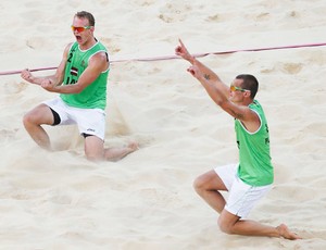 Vôlei de praia, Janis e Martins (Foto: Agência Reuters)