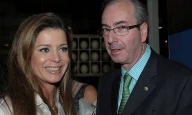 Eduardo Cunha e a mulher, Cláudia Cruz (Foto: Divulgação)