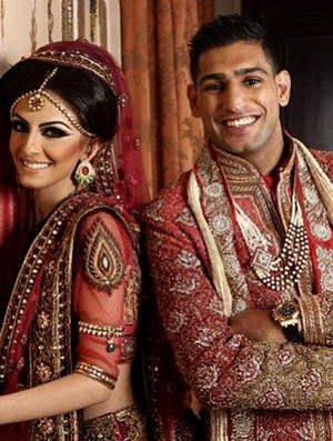 casamento Amir Khan e a noiva Faryal Makhdoom (Foto: Reprodução / Instagram)